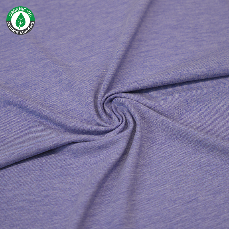 Organiczny t-shirt bambusa/bawełniana koszulka