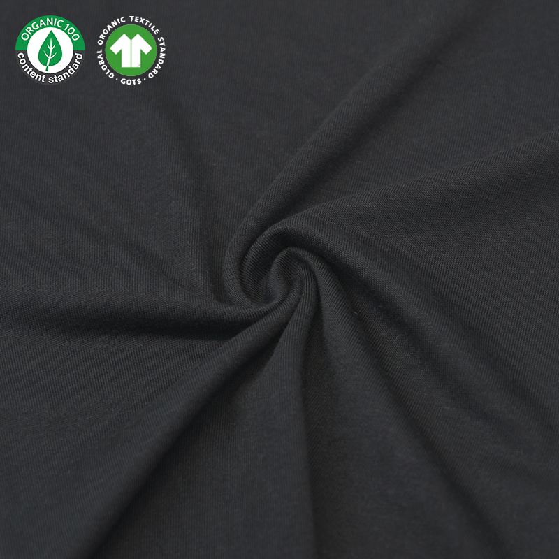 Bambus Viscose/Organic Cotton Jersey Tkanina